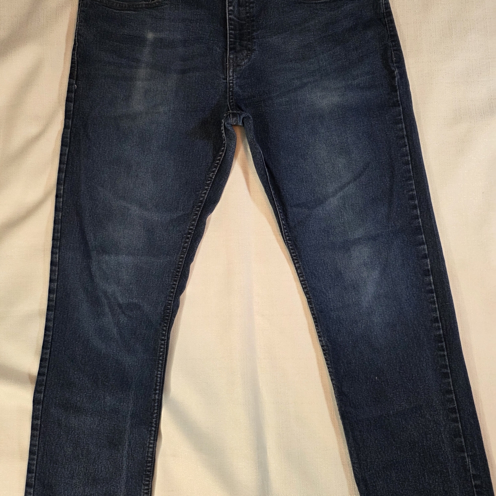 Stanley Dark Blue Straight Jeans